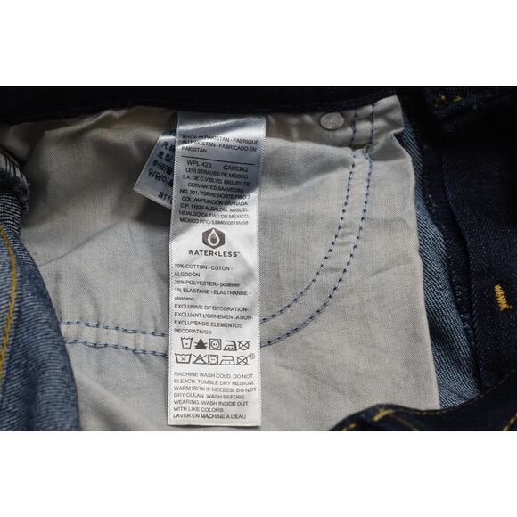 Women's Jeans Levi's Signature Size 14W Mid Rise Bootcut Cotton Blend - Picture 7 of 8